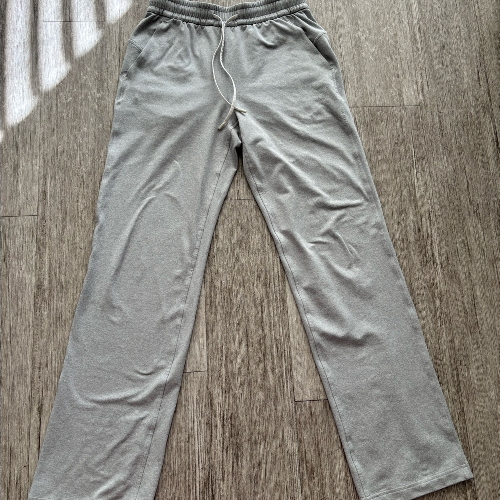 Soft jersey MR straight leg pants